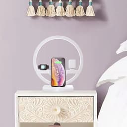 image-3 in 1 Fast Wireless Charger Dock Station US PLUG