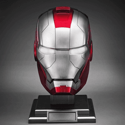 image-Electric Iron Man Helmet With Remote & Voice Control