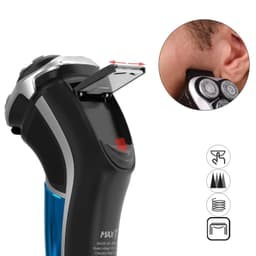 image-Electric Razor for Men Waterproof IPX7 Electric Shaver
