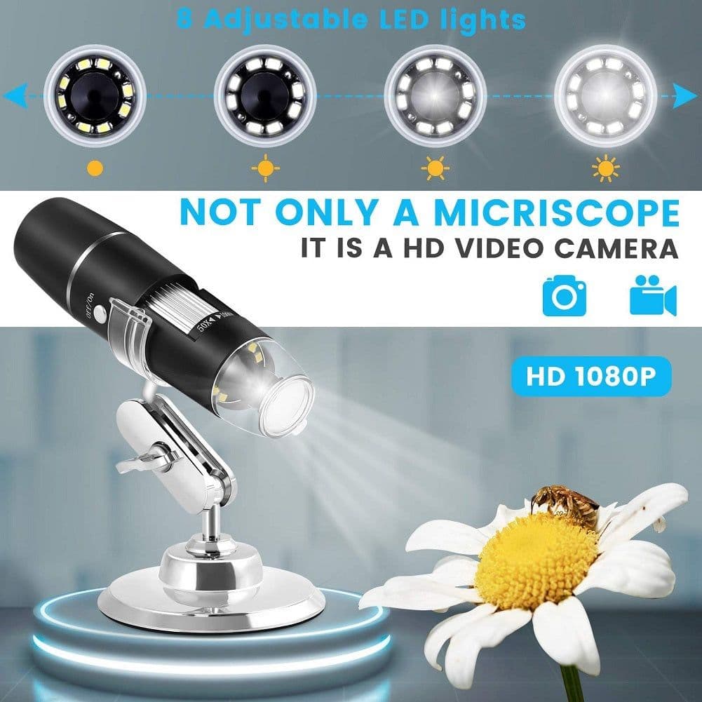 image-WiFi Handheld Digital Microscope iOS & Android Compatible