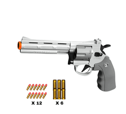 image-Pistol Gun Soft Gun shell ejection soft bullet Revolver