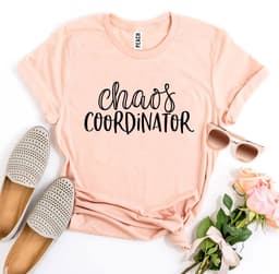 image-Chaos Coordinator T-shirt - Bella Canvas Premium Cotton, Sizes XS-3XL