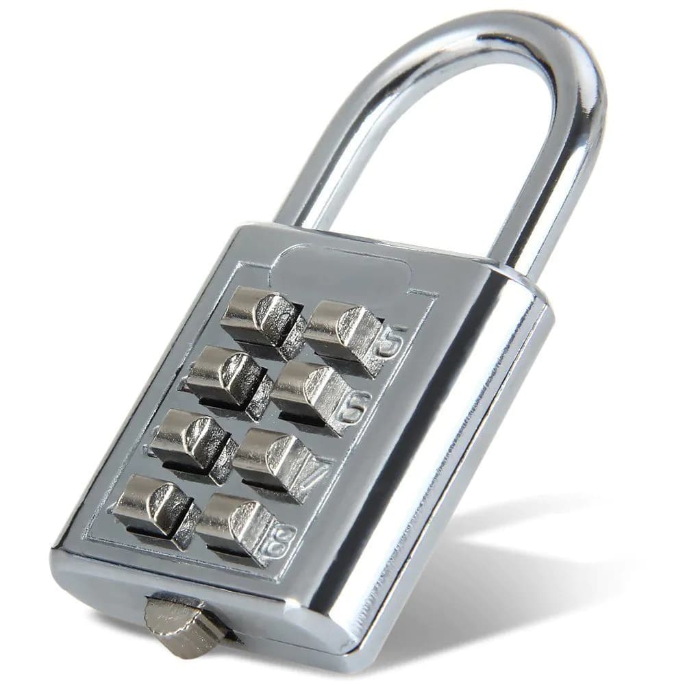 image-8 Digit Combination Padlock