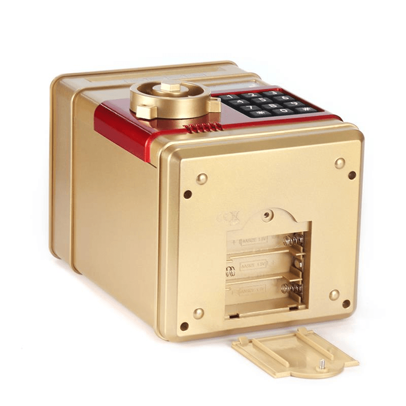 image-Automatic Electronic Piggy Bank ATM Password Money Box For Children