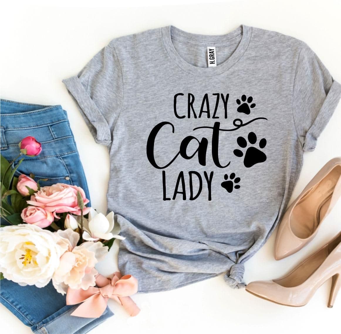 image-Crazy Cat Lady T-shirt