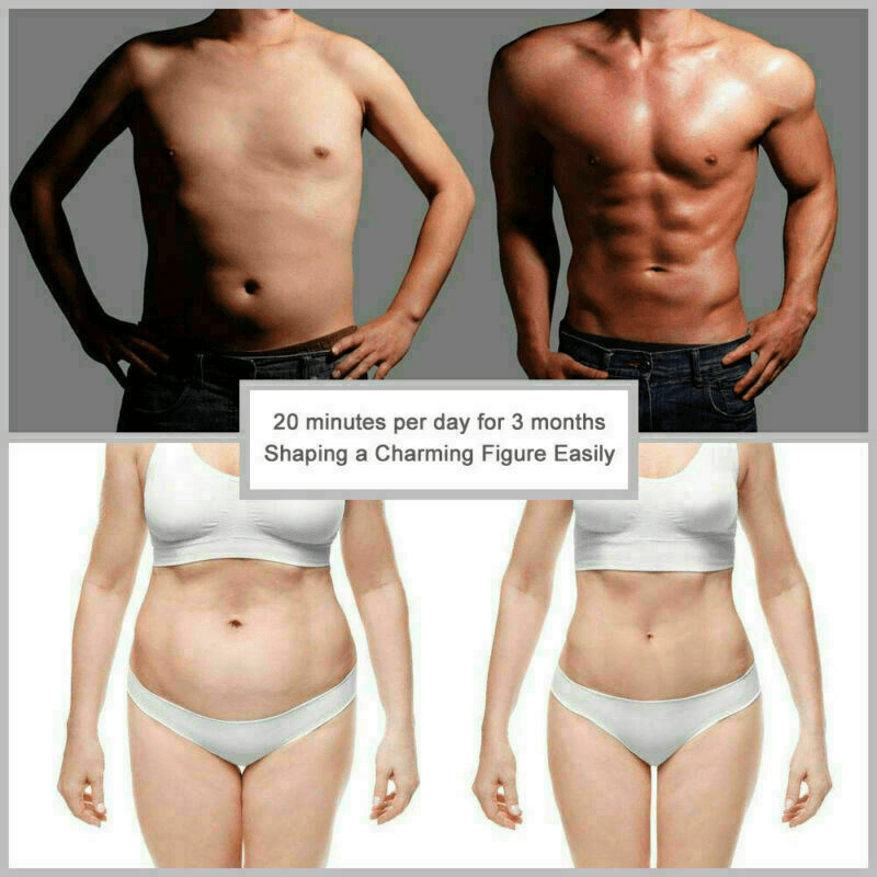 image-Abdominal Muscle Training Toning Belt EMS trainer Fitness Belt