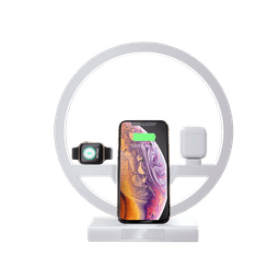 image-3 in 1 Fast Wireless Charger Dock Station US PLUG