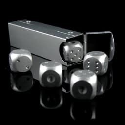 image-Aluminum Alloy Dice Set