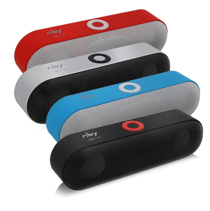 image-3D Stereo Music Surround Portable Wireless Bluetooth Speakers