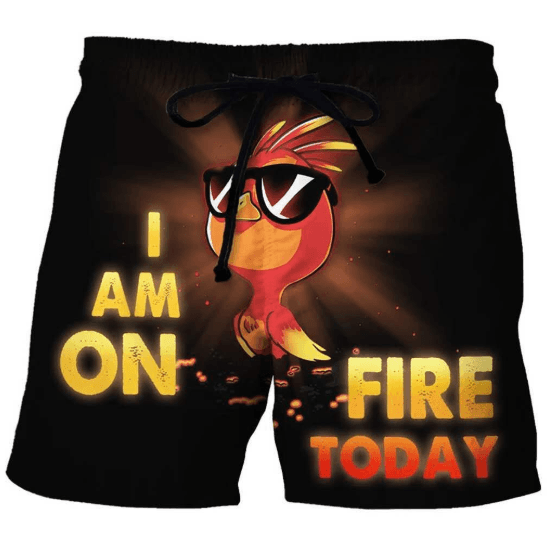 image-Lightweight breathable Men's home pants spoof fun Turkey pants