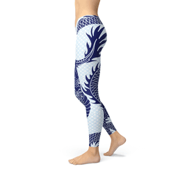 image-Womens Japanese Dragon Leggings
