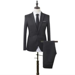 image-Brand Men Suit Wedding Suits for Men Shawl Collar 3 Pieces Slim Fit