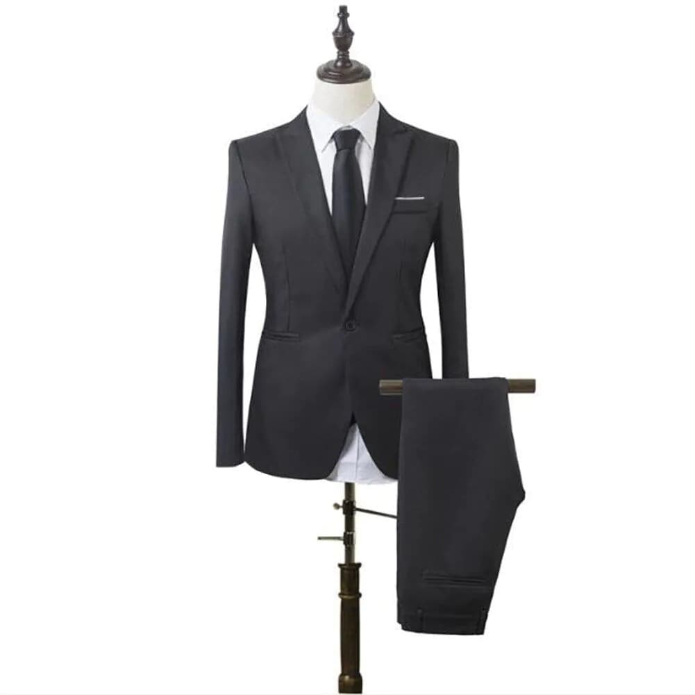 image-Brand Men Suit Wedding Suits for Men Shawl Collar 3 Pieces Slim Fit