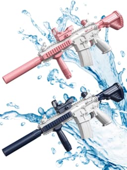image-M416 Automatic Water Gun Electric Pistol Shooting Toy