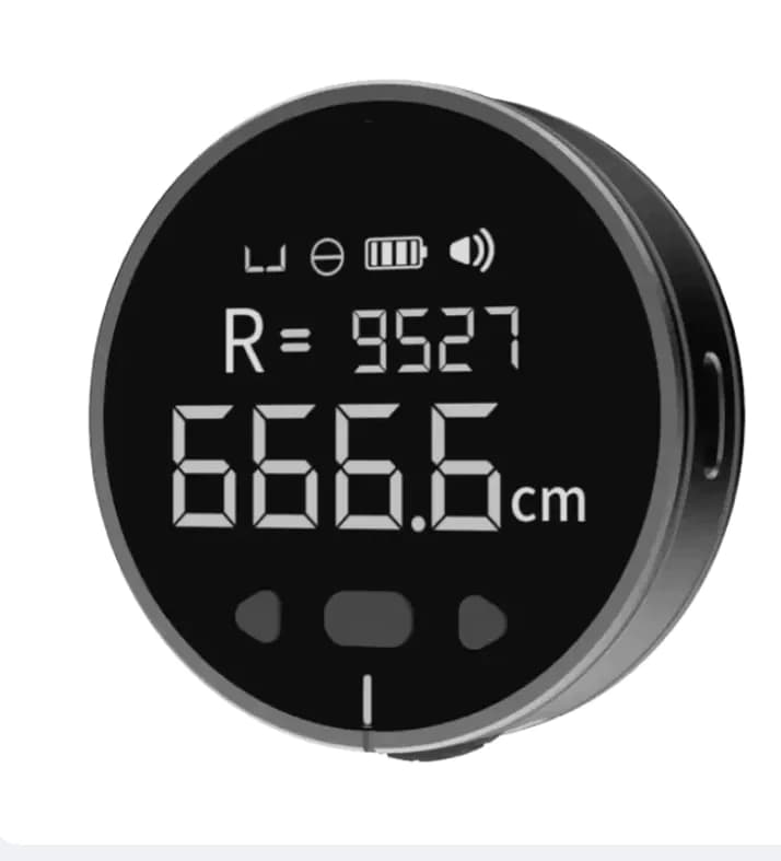 image-Long Standby HD LCD Screen Electronic Ruler Distance Meter