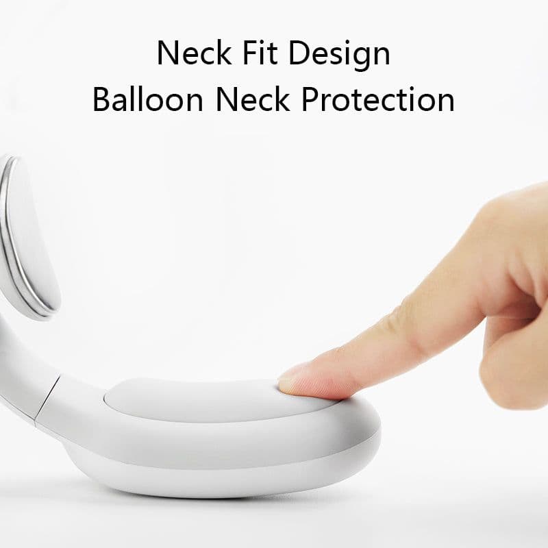 image-Smart Electric Neck and Shoulder Massager -Blue
