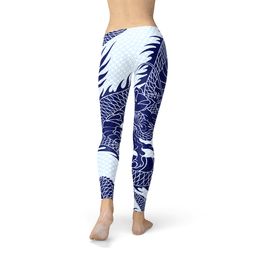 image-Womens Japanese Dragon Leggings
