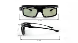 image-DLP-Link Active Shutter 3D Glass for DLP 3D Projector UFO U50 P12 R19
