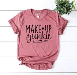 image-Bella Canvas Make Up Junkie T-shirt - XS-3XL
