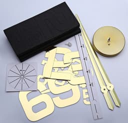 image-3D Frameless DIY Large Wall Clock
