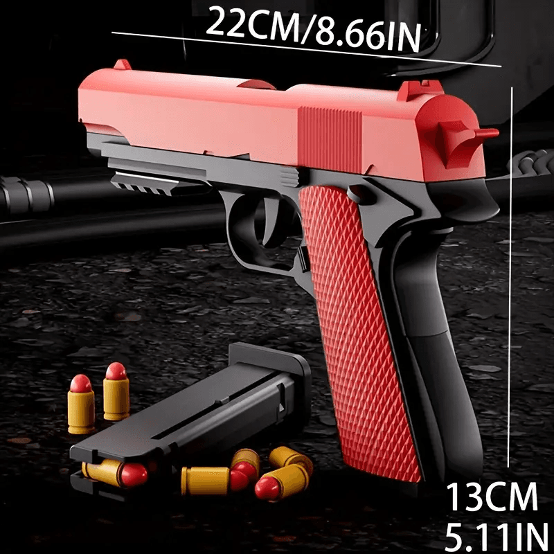 image-Shell Ejecting Soft Foam Blaster Toy Gun