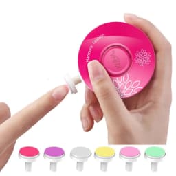 image-Nail Polisher Infant Manicure Scissors Electric Baby Nail Trimmer