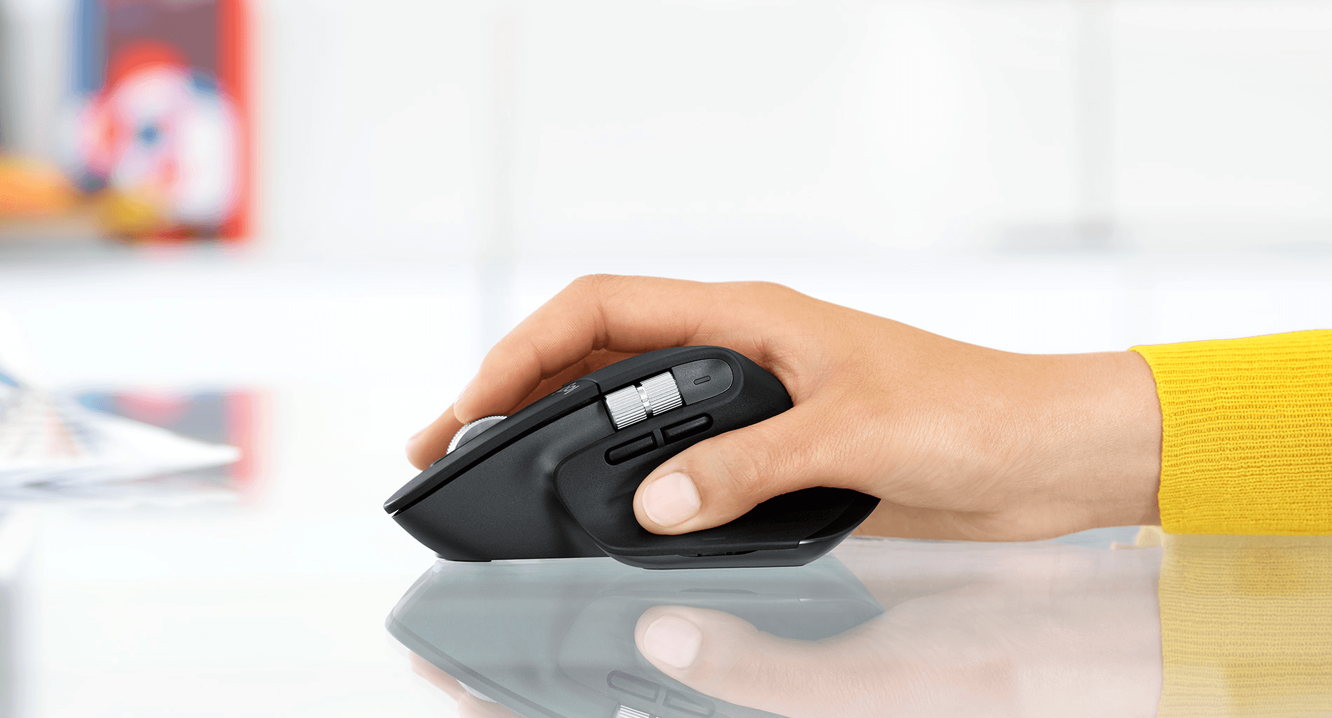 image-Logitech MX Master 3 Wireless Bluetooth Gaming Mouse