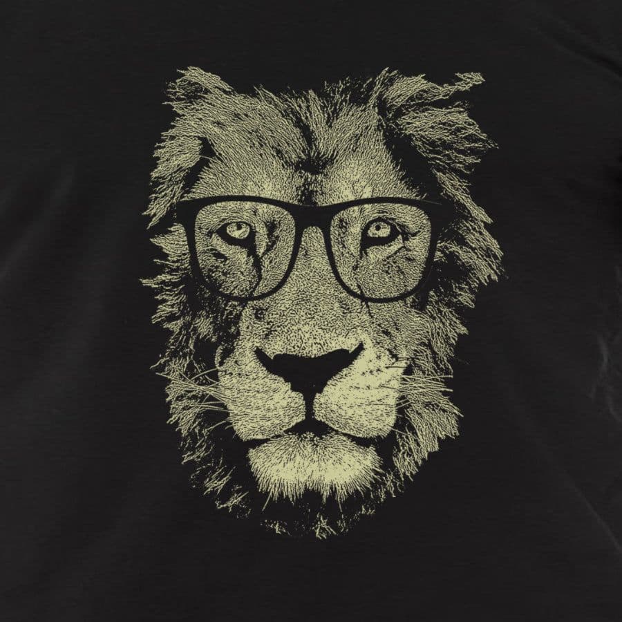image-Lion Wearing Glasses