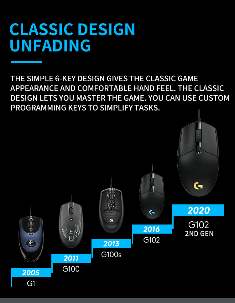 image-Wired Gaming Mouse Computer Mouse for Gaming