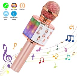 image-Wireless Karaoke Microphone Bluetooth Speaker