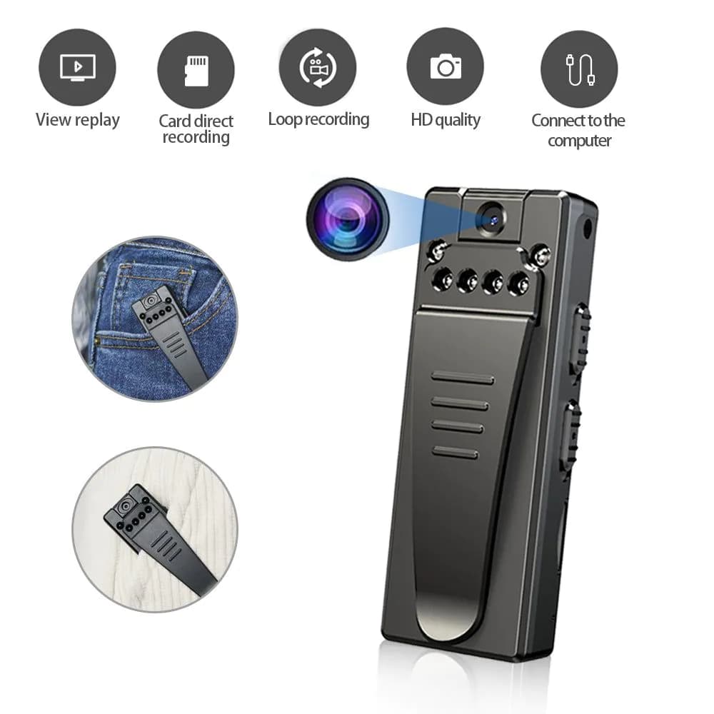 image-Smart Camera HD Camcorder Digital Audio Recorder Surveillance Camera