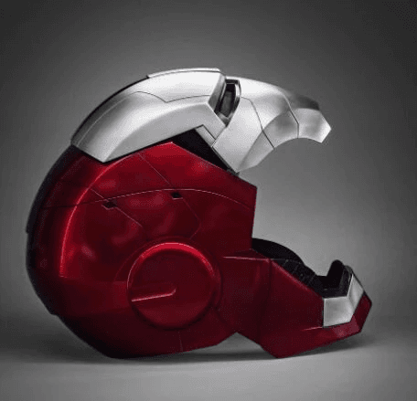 image-Electric Iron Man Helmet With Remote & Voice Control