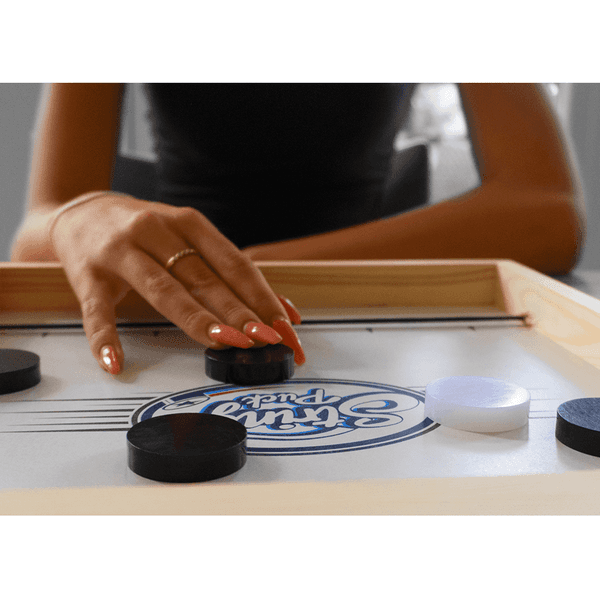 image-Table Hockey Paced Sling Puck Board Games Board GameFast Puck Game