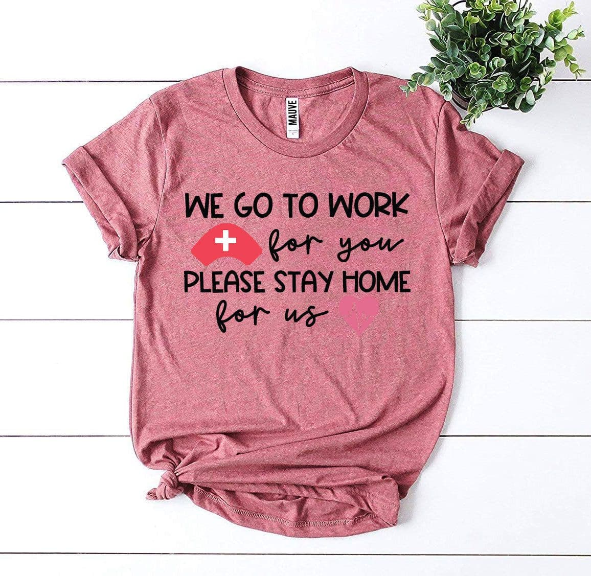 image-Bella Canvas "We Go To Work For You" T-shirt - XS to 3XL