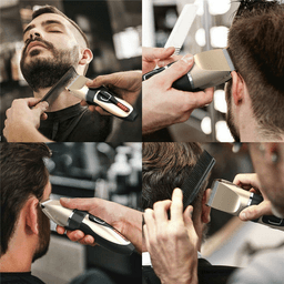 image-Electric Hair Clipper Men Trimmer Cutting Beard Haircut Kit