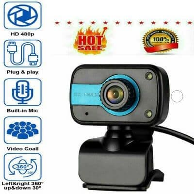image-HD USB Web Camera Webcam Video Recording With Microphone