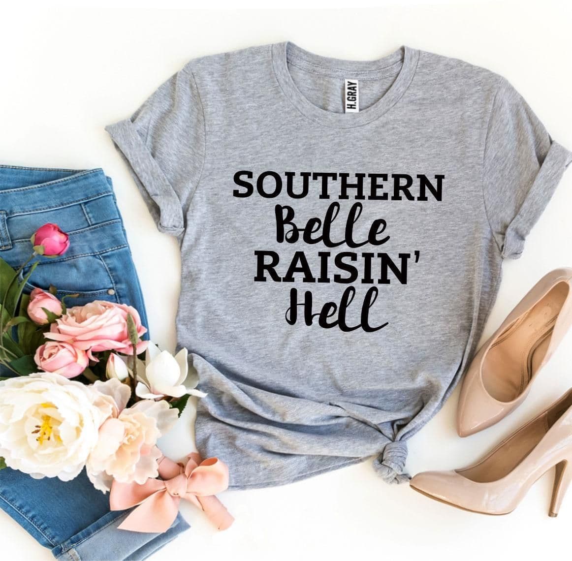 image-Southern Belle Raisin' Hell T-shirt
