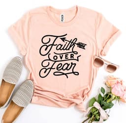 image-Bella Canvas Faith Over Fear T-Shirt