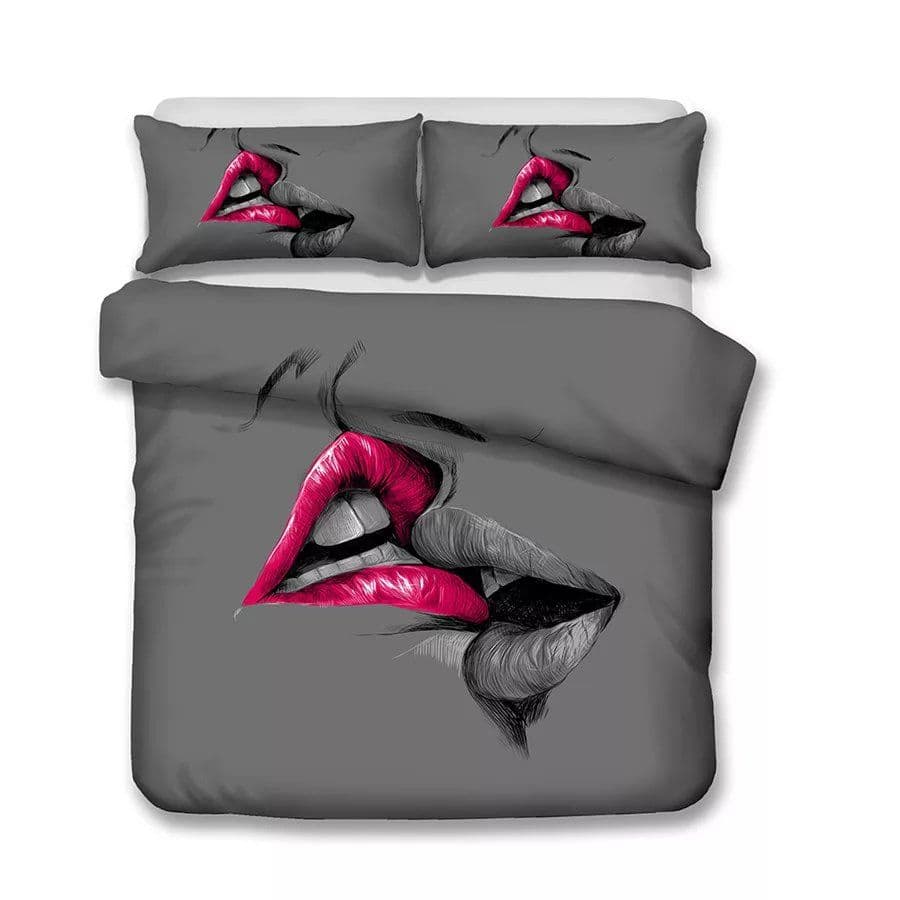 image-3D print duvet cover set