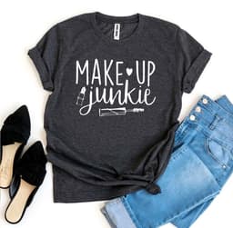 image-Bella Canvas Make Up Junkie T-shirt - XS-3XL