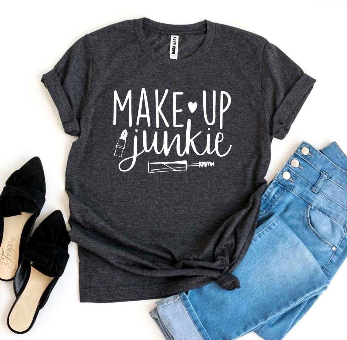 image-Bella Canvas Make Up Junkie T-shirt - XS-3XL