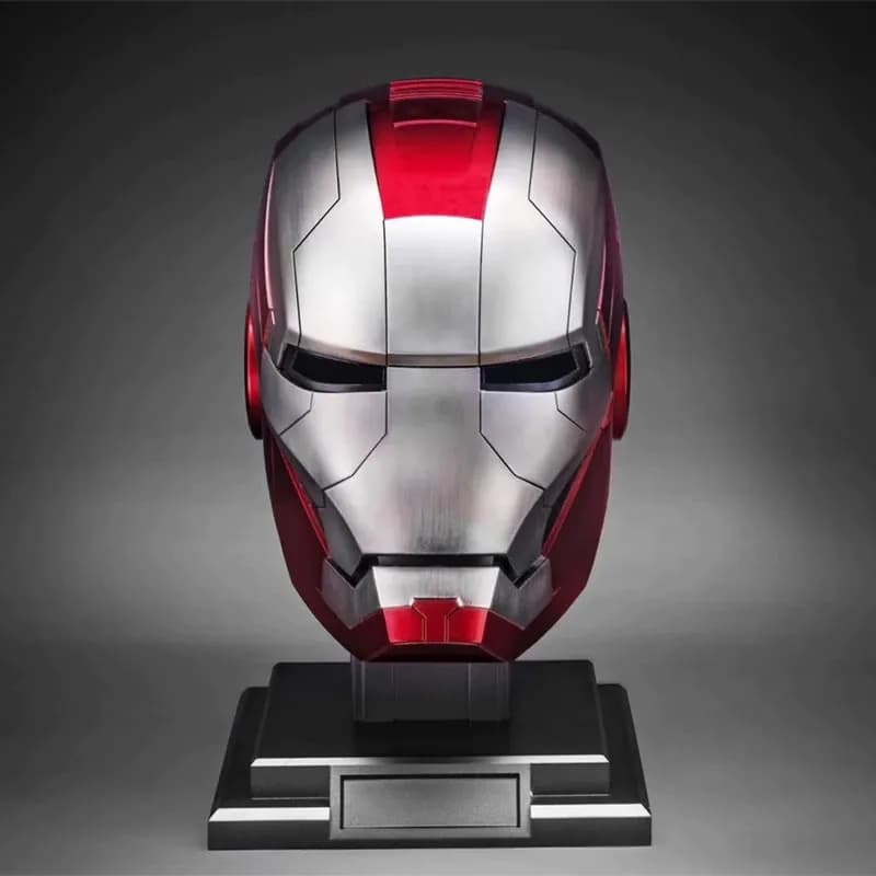 image-Electric Iron Man Helmet With Remote & Voice Control