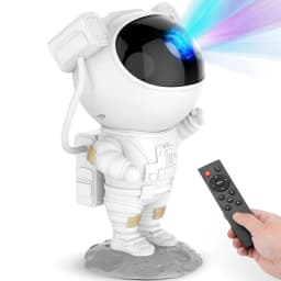 image-Astronaut Galaxy Star Projector Starry Sky Night Light with BT Speaker