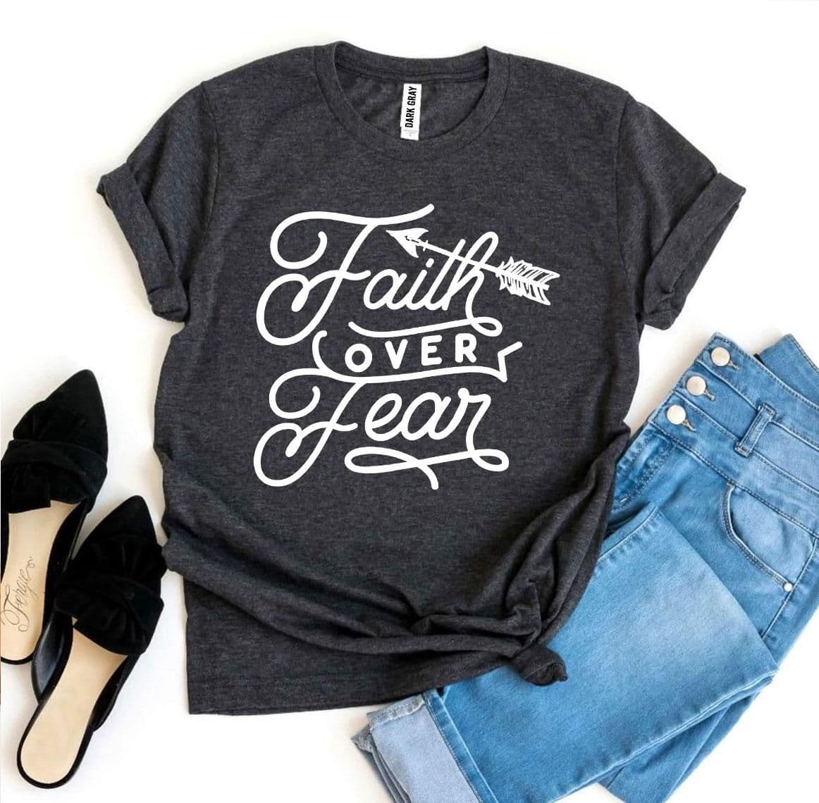 image-Bella Canvas Faith Over Fear T-Shirt