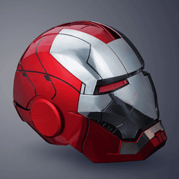 image-Electric Iron Man Helmet With Remote & Voice Control