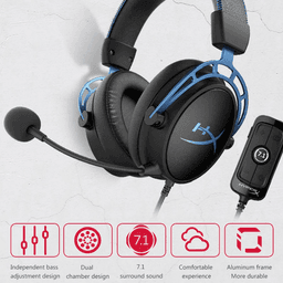 image-7.1 surround sound Gaming Headphone with Microphone