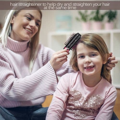 image-Multifunctional Hair Dryer 2 in 1 Hot Hair Brush
