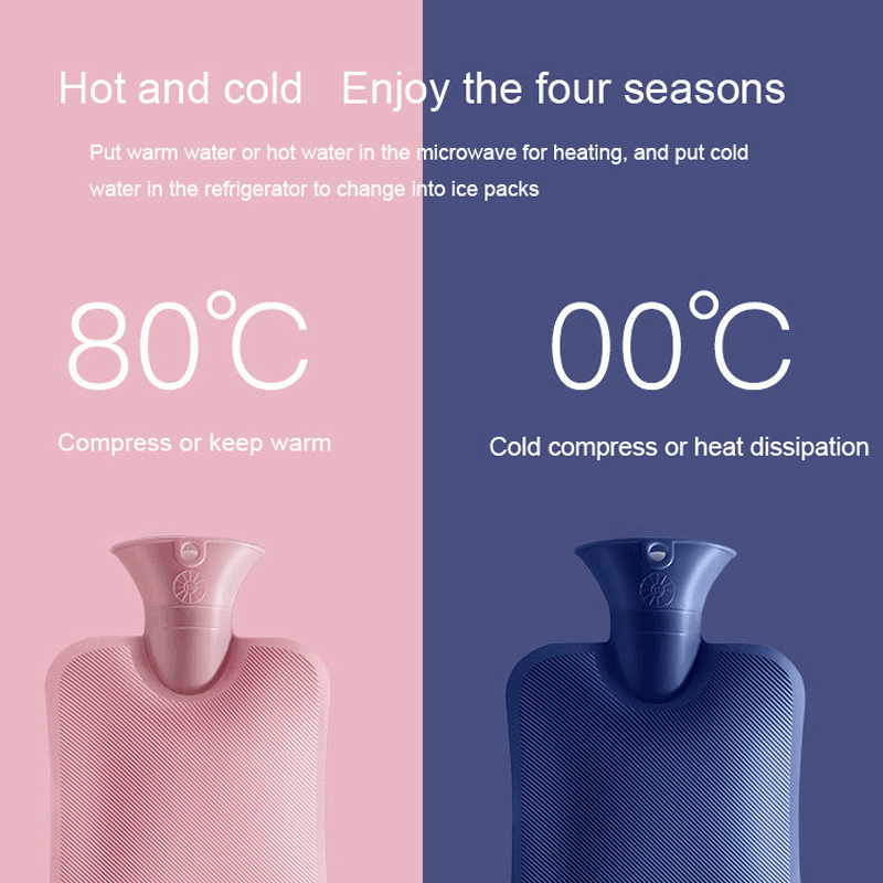 image-Hand Warmer Hot Water Bottle Bag Warm Water Bag