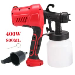 image-Spray Gun Fence Wall Painting Tool Electric Paint Sprayer