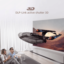 image-DLP-Link Active Shutter 3D Glass for DLP 3D Projector UFO U50 P12 R19